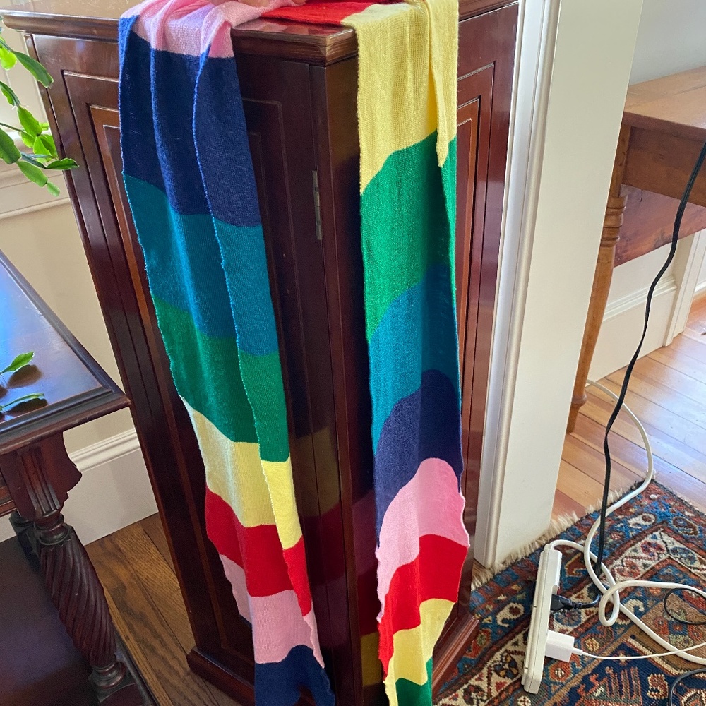 Vintage Kenzo rainbow scarf